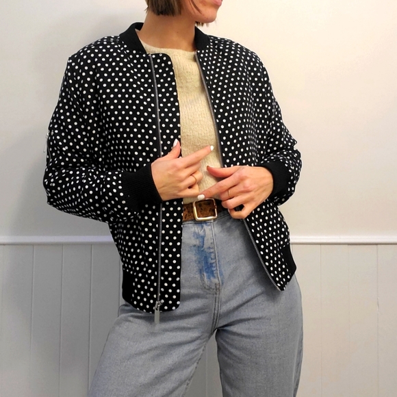Michael Kors Polka-Dot Jacket size XS - Picture 12 of 12
